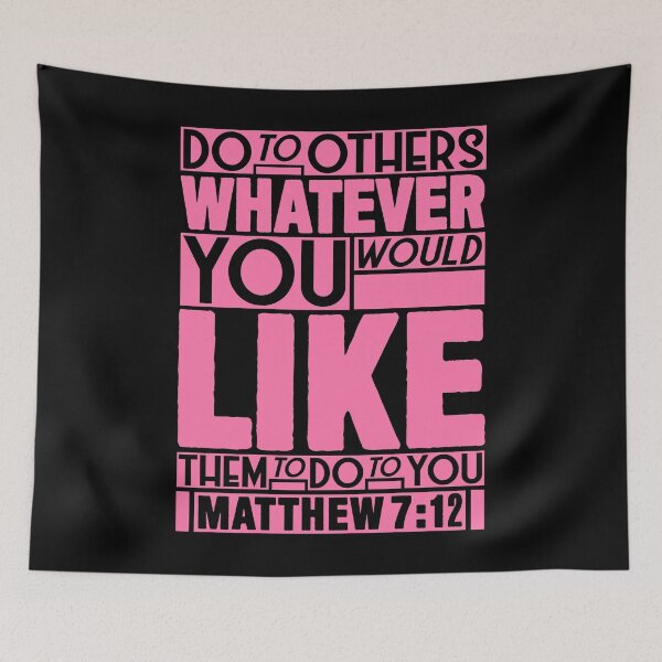 Item preview, Matthew 7:12 Whatever designed and sold by plushism.