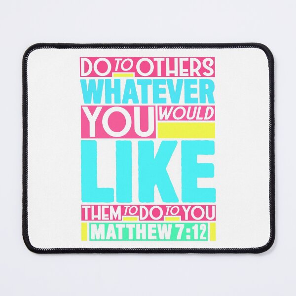 Item preview, Matthew 7:12 Whatever designed and sold by plushism.