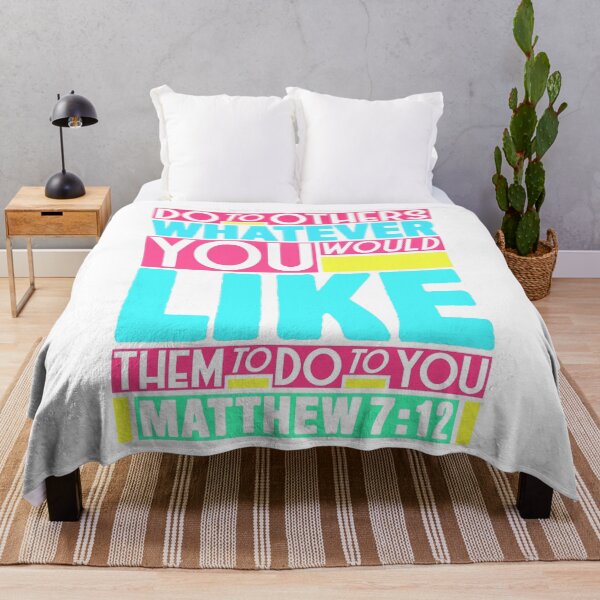 Item preview, Matthew 7:12 Whatever designed and sold by plushism.