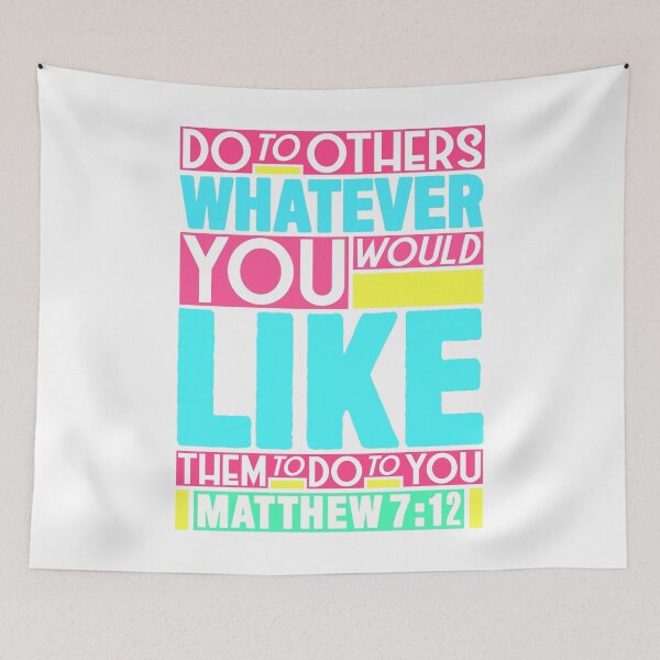 Item preview, Matthew 7:12 Whatever designed and sold by plushism.