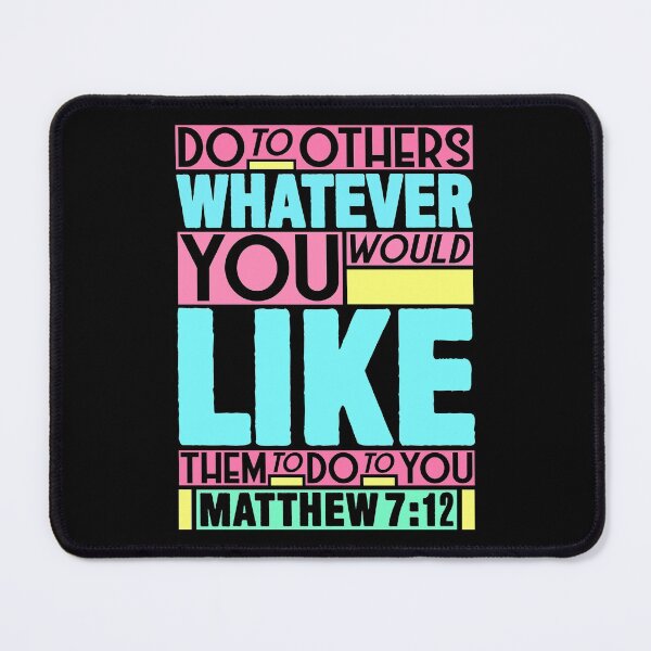 Item preview, Matthew 7:12 Whatever designed and sold by plushism.