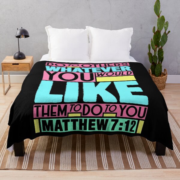 Item preview, Matthew 7:12 Whatever designed and sold by plushism.
