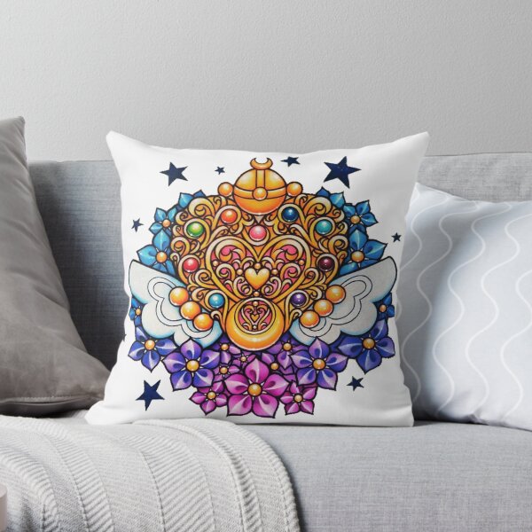 Dibujo de colorido del racimo de Mandala Cojín
