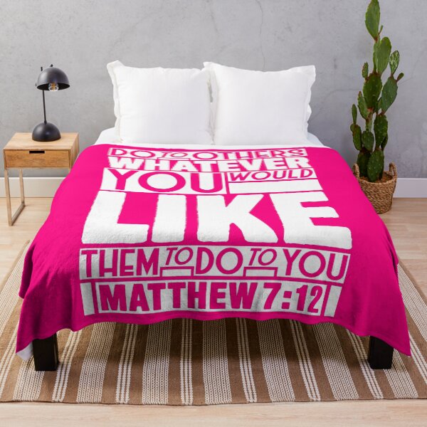 Item preview, Matthew 7:12 Whatever designed and sold by plushism.