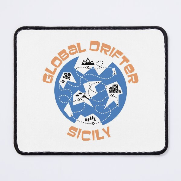 Item preview, Sicily Global Drifter designed and sold by designkitsch.