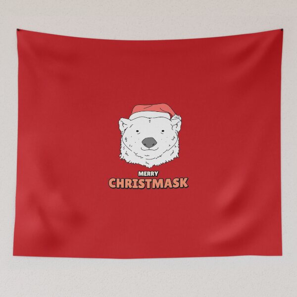 Item preview, Merry Christmask Redbubble Store designed and sold by H3arthack3r.