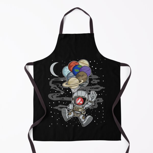 Item preview, Astronaut Waving Avalanche Avax Coin To The Moon Crypto Token Blockchain Cryptocurrency Wallet designed and sold by JaxonBrown.