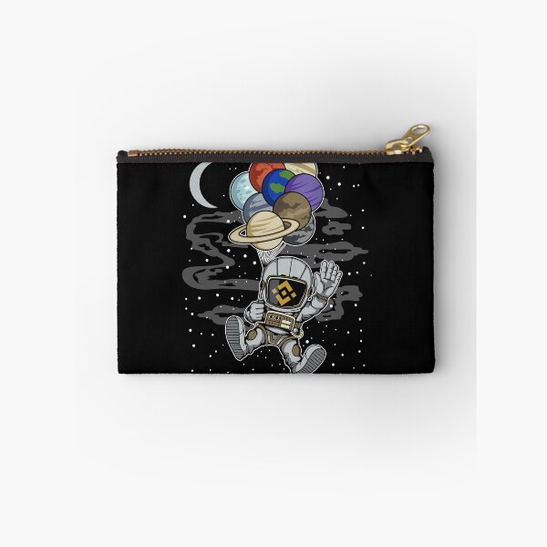 Item preview, Astronaut Waving Binance BNB Coin To The Moon Crypto Token Blockchain Cryptocurrency Wallet designed and sold by JaxonBrown.