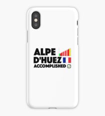 Alpe D'Huez Accomplished Cycling France iPhone Case