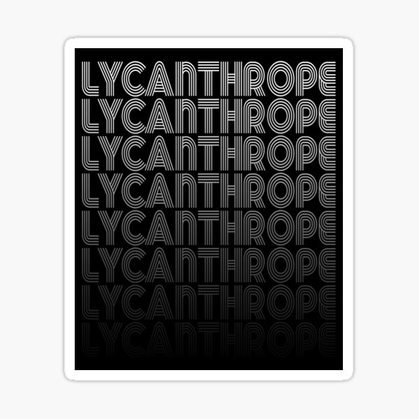 Item preview, Vintage Lycanthrope Lycanthropy Werewolf designed and sold by TheAplus.