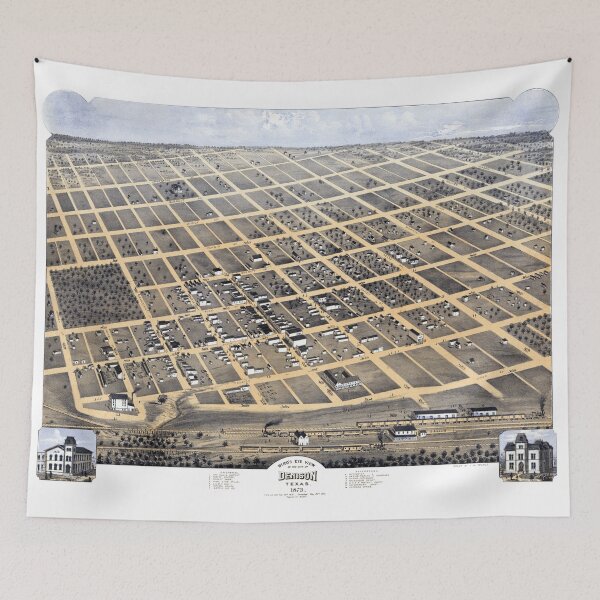 Item preview, Denison - Texas - 1873 designed and sold by paulrommer.
