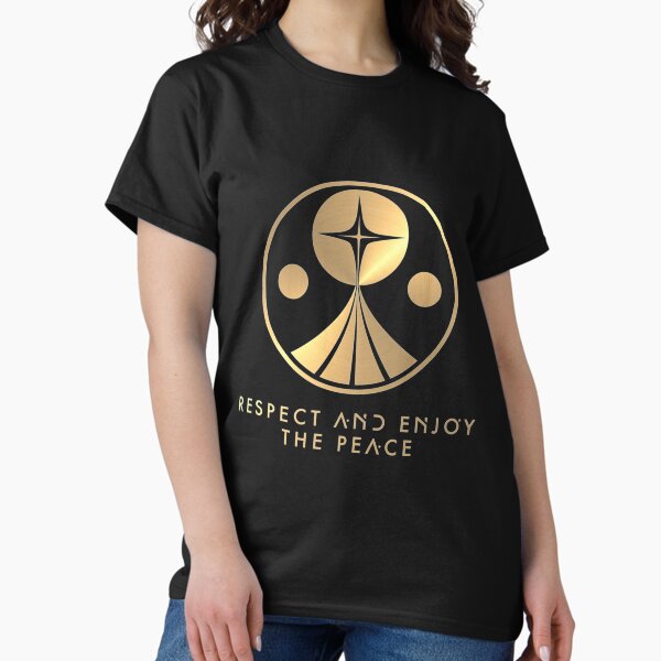 Aperçu de l'œuvre Respectez et profitez de la paix créée et vendue par Toskydesign.
