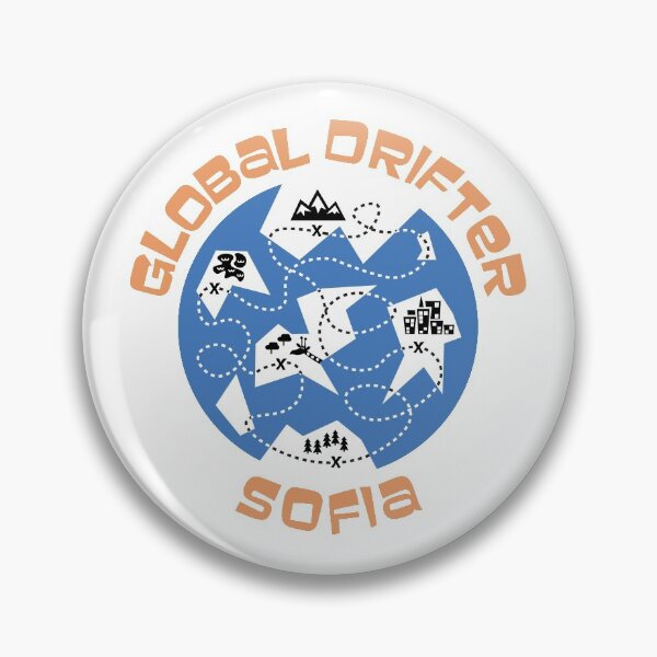 Item preview, Sofia Global Drifter designed and sold by designkitsch.