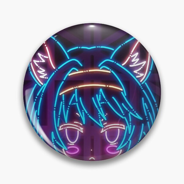 Item preview, The Anime Fox Girl Neon Art designed and sold by Vectorheroes.