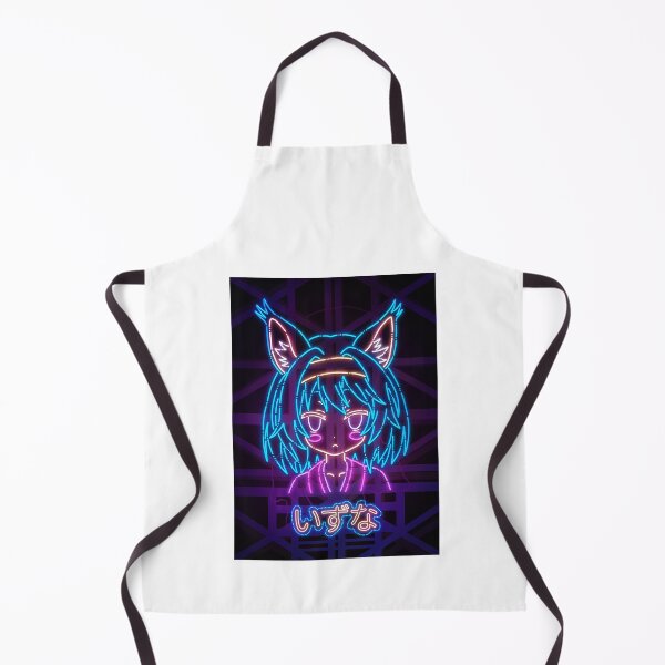 Item preview, The Anime Fox Girl Neon Art designed and sold by Vectorheroes.