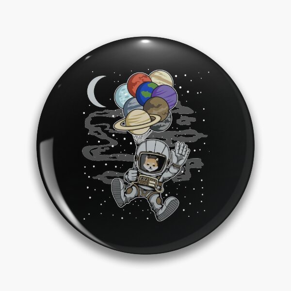 Item preview, Astronaut Waving Dogelon Mars ELON Coin To The Moon Crypto Token Blockchain Cryptocurrency Wallet designed and sold by JaxonBrown.