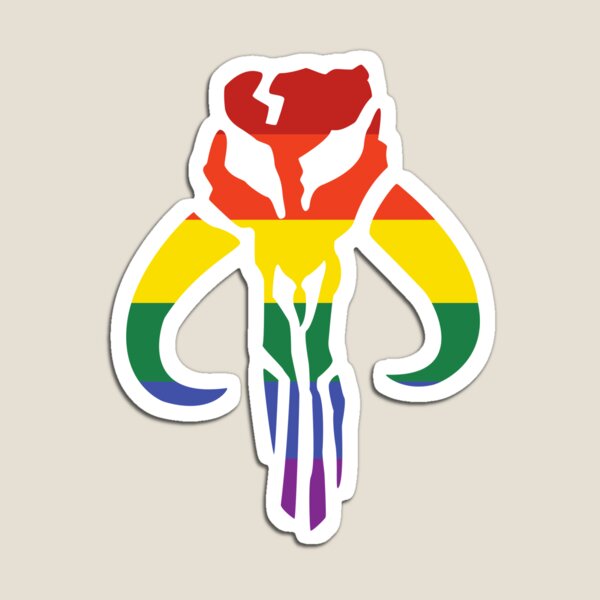 Vista previa del artículo con la obra «Bounty Hunter Pride [GAY]», diseñado y vendido por tralma.