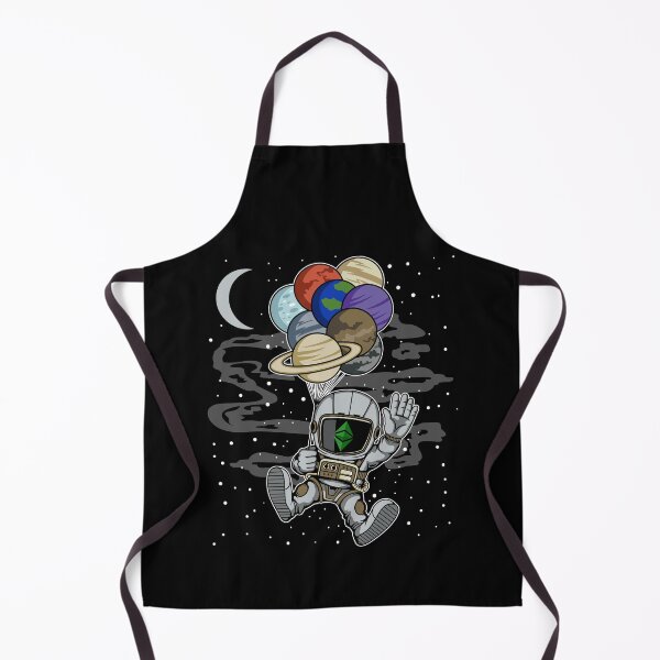 Item preview, Astronaut Waving Ethereum Classic ETH Coin To The Moon Crypto Token Blockchain Cryptocurrency Wallet designed and sold by JaxonBrown.