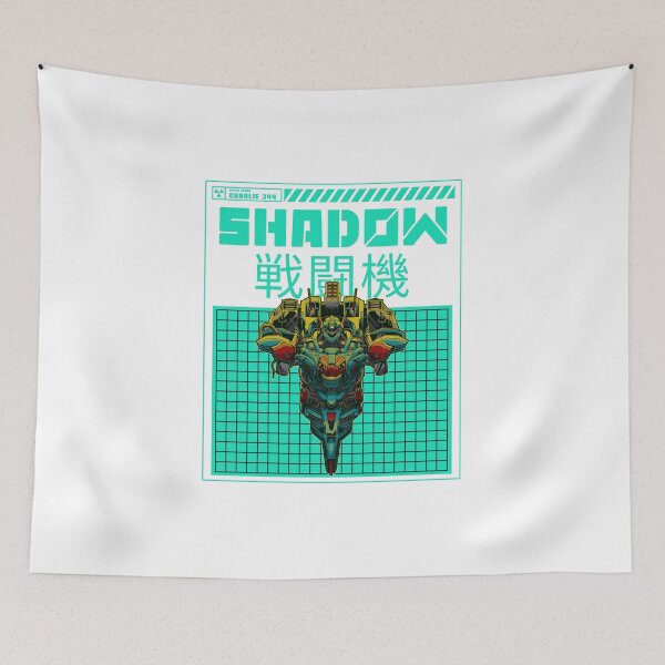 Item preview, Shadow mecha Japanese Art designed and sold by TheHillSpruce.