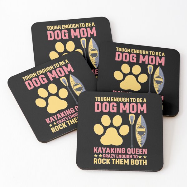 Item preview, I love kayaking and I'm a dog mom I rock them both rowing I love kayaking and I'm a dog mom I rock them both designed and sold by jojocat90.