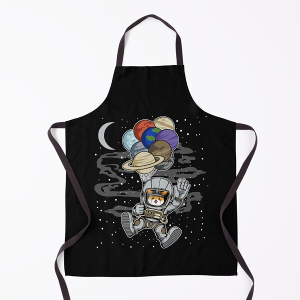 Item preview, Astronaut Waving Floki Inu Coin To The Moon Floki Army Crypto Token Blockchain Cryptocurrency Wallet designed and sold by JaxonBrown.