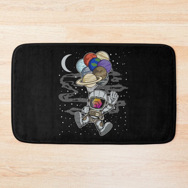 Item preview, Astronaut Waving HEX Coin To The Moon HEX Crypto Token Blockchain Cryptocurrency Wallet designed and sold by JaxonBrown.