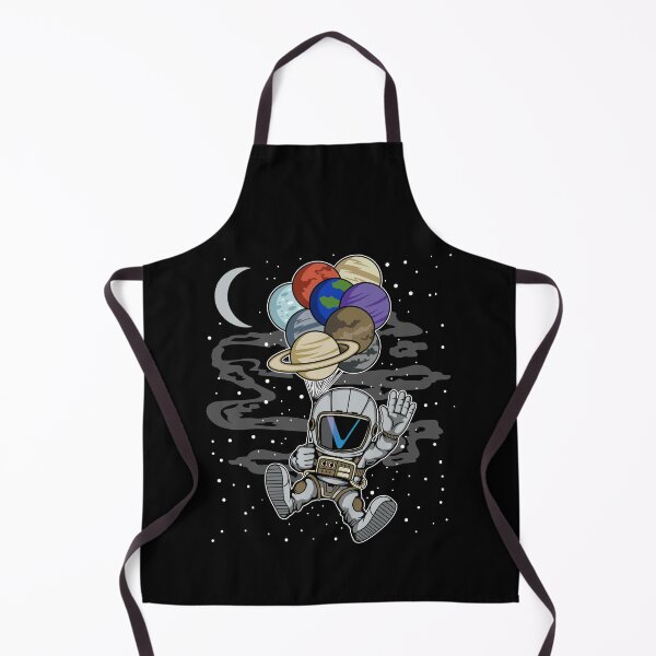 Item preview, Astronaut Waving Vechain VET Coin To The Moon Crypto Token Blockchain Cryptocurrency Wallet designed and sold by JaxonBrown.