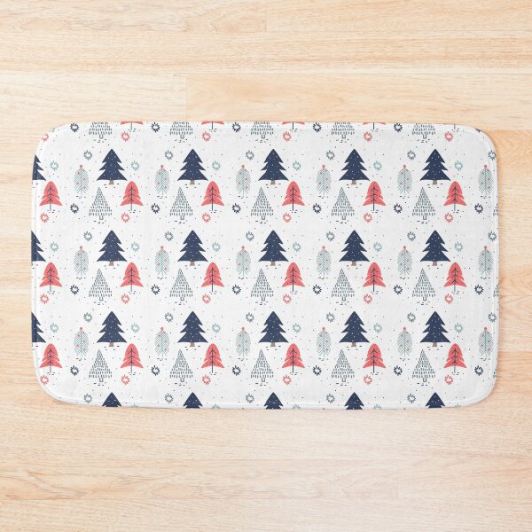 Item preview, Merry Christmas and a Happy New Year Pattern | Christmas trees designed and sold by I'm  Redz.