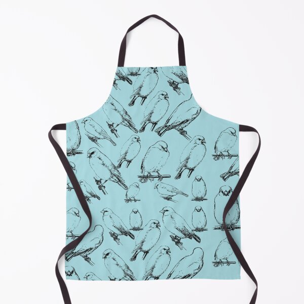 Item preview, Group Of Birds Vintage Illustration Black Line Sketch Drawing designed and sold by TrulyEpoque.