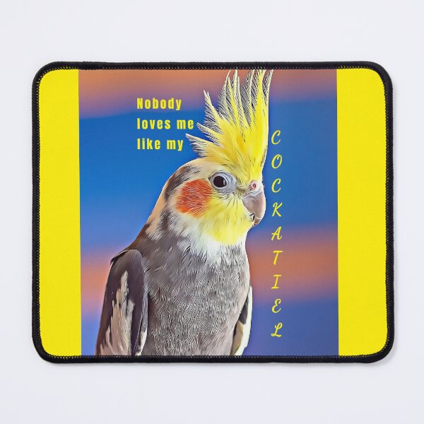 Aperçu de l'œuvre Personne ne m'aime comme mon Cockatiel créée et vendue par Andrew Goodall.