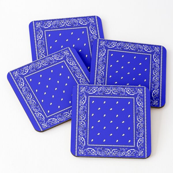 Item preview, Royal Blue Paisley Bandanas designed and sold by TTOLEDO10K.