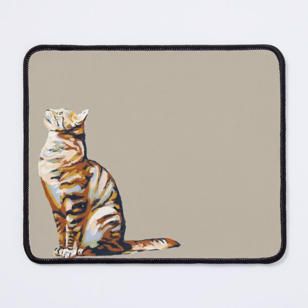 Item preview, Colourful and curious cat looking up designed and sold by StudioCarper.