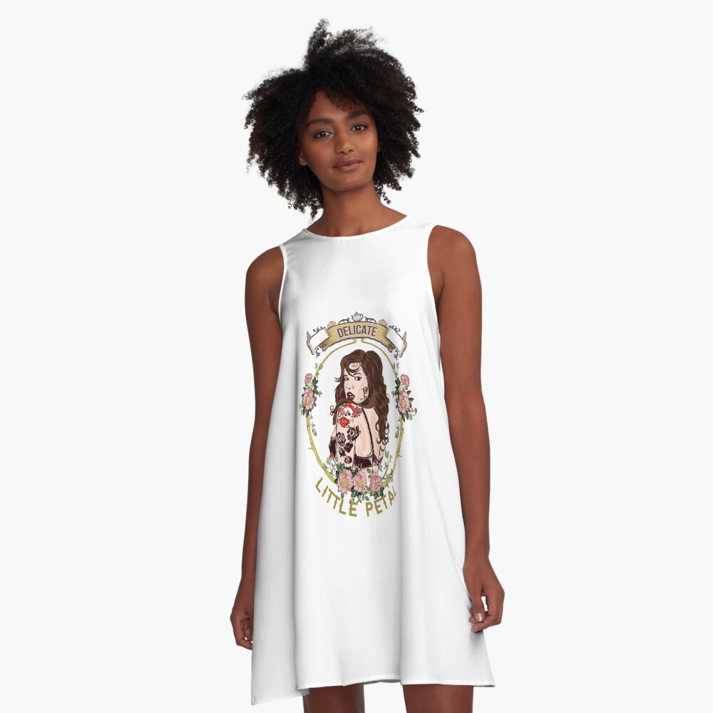 Item preview, A-Line Dress designed and sold by DelicateMerch.