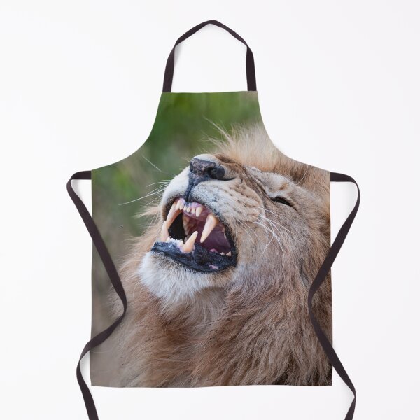 Item preview, Leo bares its teeth designed and sold by Ingo Gerlach.