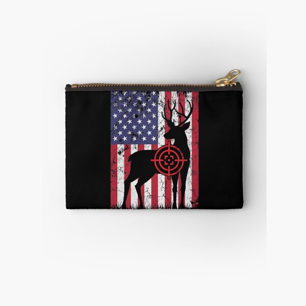 Item preview, deer hunting American flag tee hunter graphic apparel American deer hunting apparel hunter graphic flag designed and sold by jojocat90.
