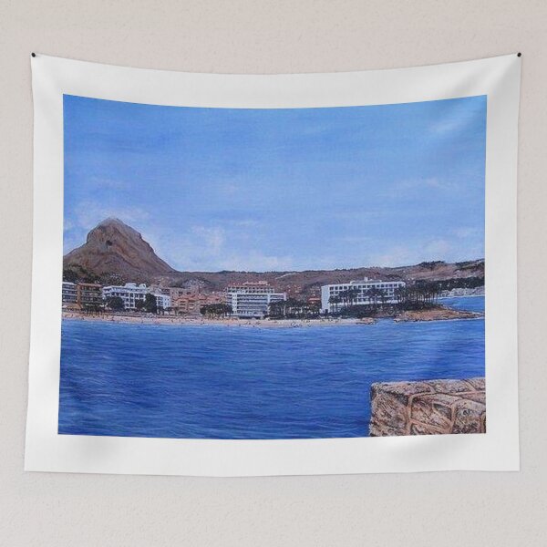 Item preview, Montgo, The paradoor Hotel, and Arenal Beach, Javea Spain. designed and sold by Mackenzie Moulton International Artist .