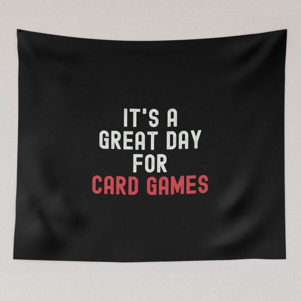 Item preview, It's a Great Day for Card Games designed and sold by kindxinn.