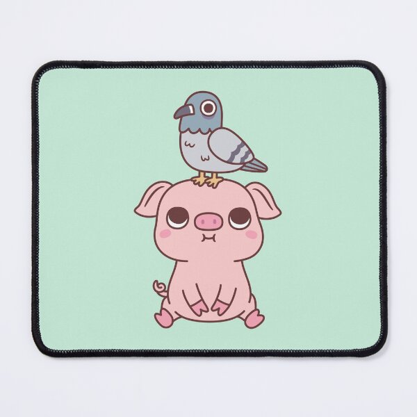 Item preview, Cute Pigeon on Little Pig Doodle designed and sold by rustydoodle.