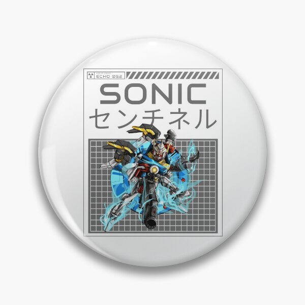 Item preview, Sonic Mecha Japanese Art designed and sold by TheHillSpruce.
