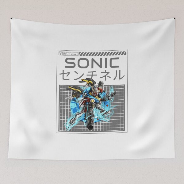Item preview, Sonic Mecha Japanese Art designed and sold by TheHillSpruce.