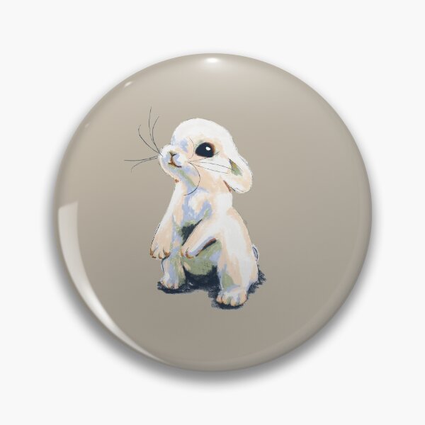 Item preview, Cute white bunny designed and sold by StudioCarper.