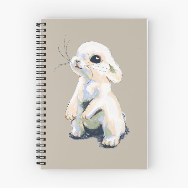 Item preview, Cute white bunny designed and sold by StudioCarper.