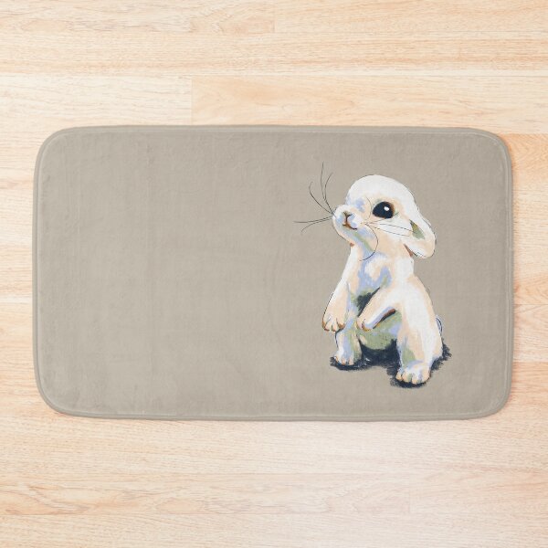 Item preview, Cute white bunny designed and sold by StudioCarper.