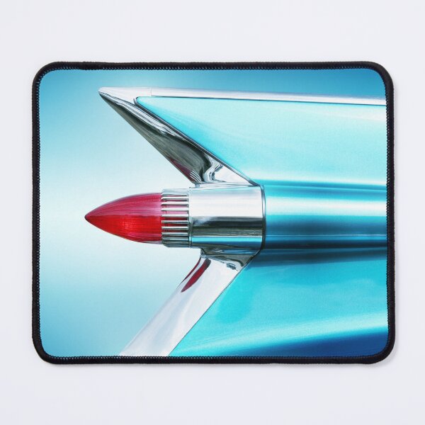 Item preview, US American classic car 1959 Sedan Deville tail fin abstract designed and sold by Beate Gube.