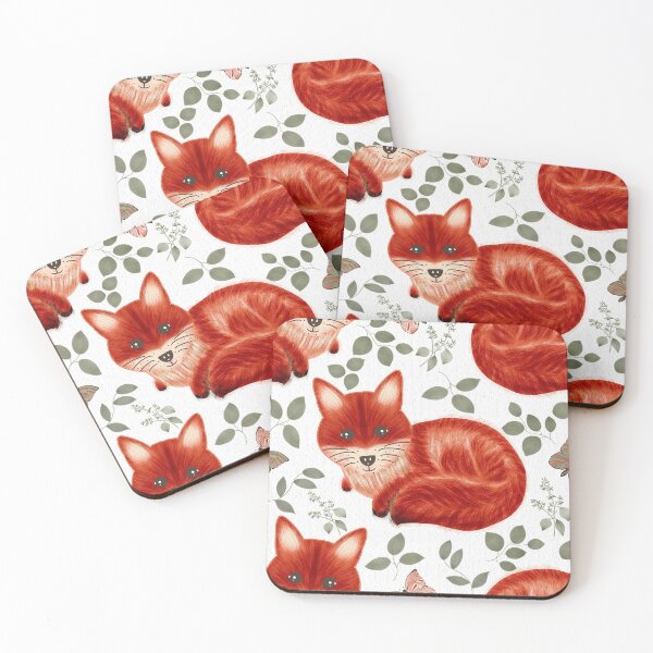 Item preview, Fox in woods designed and sold by Lilac Blooms Designs.