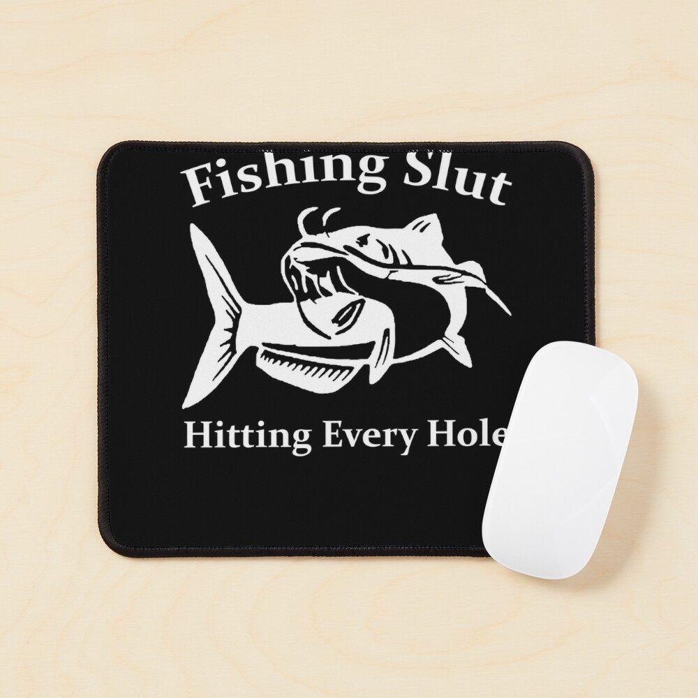 Hardwater Slut Hitting Every Hole Ice Fishing Window Wall Decal