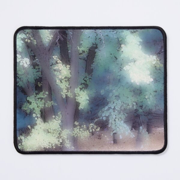 Item preview, Fantasy Misty and Soft Forest Scene in Greens designed and sold by JariHawk.