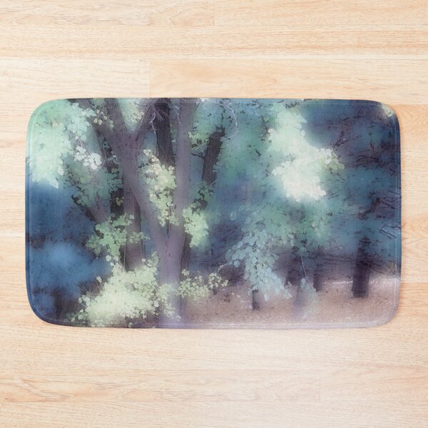 Item preview, Fantasy Misty and Soft Forest Scene in Greens designed and sold by JariHawk.