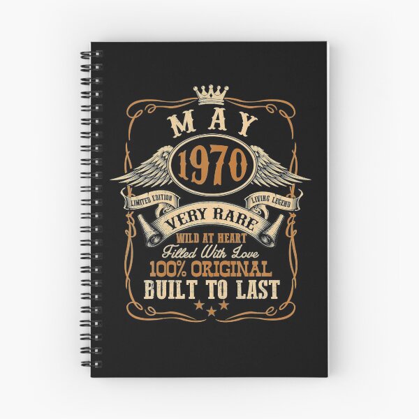 Item preview, Vintage May 1970 Shirt 51 Years Old 51st Birthday Gift  designed and sold by TeddyTanner.