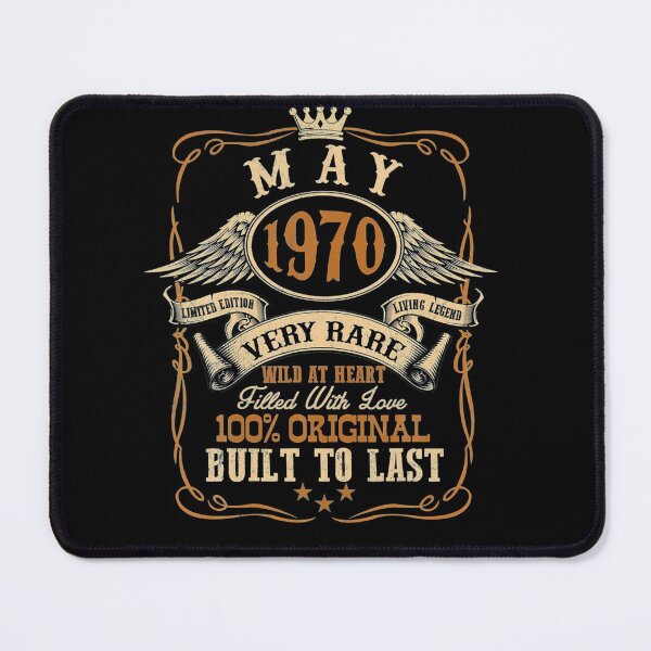 Item preview, Vintage May 1970 Shirt 51 Years Old 51st Birthday Gift  designed and sold by TeddyTanner.